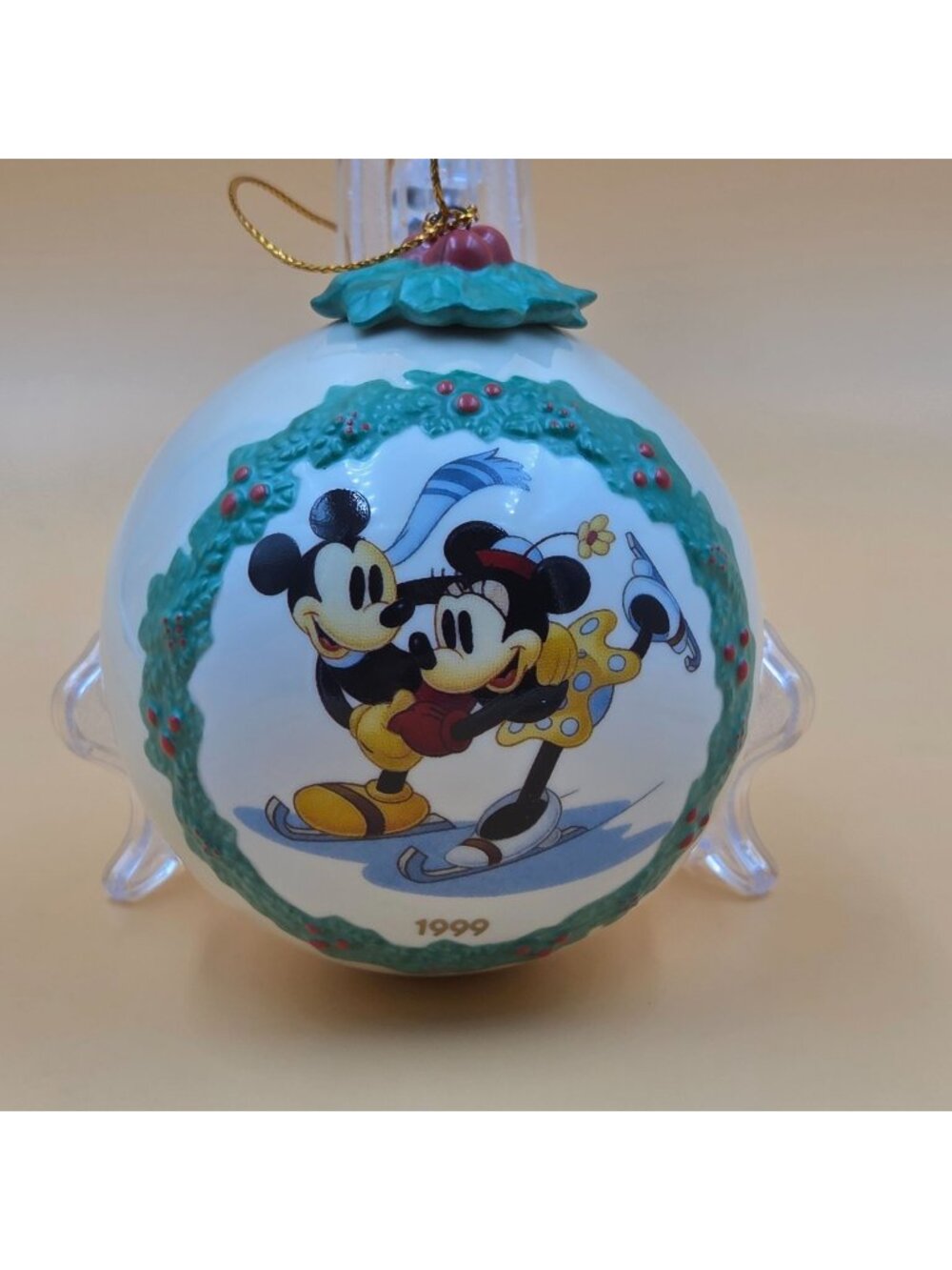 WDCC Walt Disney on Ice Mickey and Minnie 1999 Annual Ornament